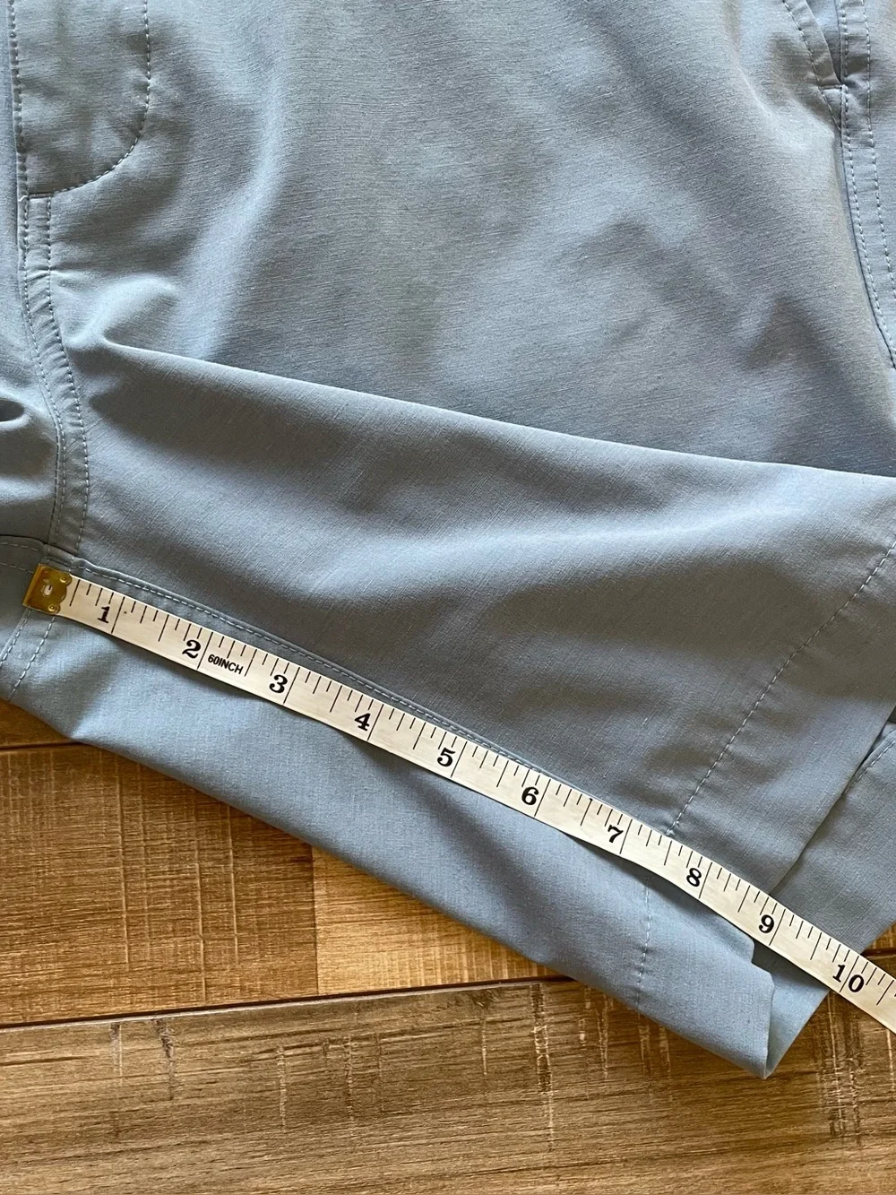 Faherty All Day Shorts Men’s 33 Blue Performance UPF 50+ Stretch Chino Shorts